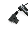 Alvin's Cables USB-C Type-C PD Right Angle to D-tap Power Cable 5V 3A| 9V 2A| 12V 1.5A Quick Charging Cable for Cameras Transmitter 45cm|18inches