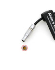 Alvin’s Cables Right Angle PD USB-C Type-C to 2 Pin Male Power Cable Fast Charging Cable for DJI Ronin| Tilta| Teradek| SmallHD| Z-CAM Cameras Monitor 45CM/17.7 inches
