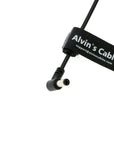 Alvin's Cables Power Cable for Zacuto Kameleon EVF DC Male to Adjustable Right-Angle 4-Pin Male 45cm|18inches