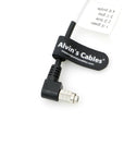Alvin’s Cables HR25-7TP-8S Hirose 8 Pin Female Right Angle to Open End High Flex Cable for IDS, DAHENG Imaging, Allied Vision GigE Industrial Cameras
