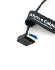Alvin's Cables 8K HDMI 2.1 Cable High Speed Thin HDMI for Atomos Ninja V Monitor, Z CAM E2, Sony FS5| FS7| A7S3 Cameras