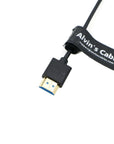 Alvin's Cables 8K HDMI 2.1 Cable High Speed Thin HDMI for Atomos Ninja V Monitor, Z CAM E2, Sony FS5| FS7| A7S3 Cameras