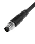 Alvin's Cables M8 6 Pin A-Code Male to Flying Lead Basler Power I/O Cable, Industrial Sensor Connector Shielded Cable for Basler Camera, Automation Control, Vision System