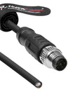 Alvin's Cables M8 6 Pin A-Code Male to Flying Lead Basler Power I/O Cable, Industrial Sensor Connector Shielded Cable for Basler Camera, Automation Control, Vision System