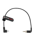 Alvin’s Cables Tentacle Timecode Cable for Sony FX3| FX30| A7S3| A1 Camera, Locking 3.5mm TRS to Micro USB Cable for Deity TC-1, Tentacle Track-E Sync-E Timecode Generator 35cm| 13.8in