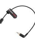 Alvin’s Cables Locking 3.5mm TRS to Micro USB Timecode Cable for Sony FX3| FX30| A7S3| A1 Camera, for Deity TC-1, Tentacle SYNC E Timecode Generator 35cm| 13.8in