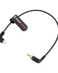 Alvin’s Cables Tentacle Timecode Cable for Sony FX3| FX30| A7S3| A1 Camera, Locking 3.5mm TRS to Micro USB Cable for Deity TC-1, Tentacle Track-E Sync-E Timecode Generator 35cm| 13.8in