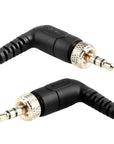 Alvin’s Cables Locking 3.5mm TRS to Micro USB Timecode Cable for Sony FX3| FX30| A7S3| A1 Camera, for Deity TC-1, Tentacle SYNC E Timecode Generator 35cm| 13.8in