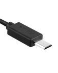 Alvin’s Cables Locking 3.5mm TRS to Micro USB Timecode Cable for Sony FX3| FX30| A7S3| A1 Camera, for Deity TC-1, Tentacle SYNC E Timecode Generator 35cm| 13.8in
