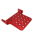 Alvins 3 Side Extension Bracket Camera Shoe Mount for ARRI Alexa Mini Expansion Side Panel Camera Mounting Cheese Plate with M6 3/8"-16 1/4"-20 Thread, Red