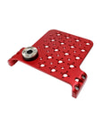 Alvins 3 Side Extension Bracket Camera Shoe Mount for ARRI Alexa Mini Expansion Side Panel Camera Mounting Cheese Plate with M6 3/8"-16 1/4"-20 Thread, Red
