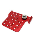 Alvins 3 Side Extension Bracket Camera Shoe Mount for ARRI Alexa Mini Expansion Side Panel Camera Mounting Cheese Plate with M6 3/8"-16 1/4"-20 Thread, Red