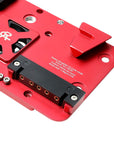 Alvins Integrated V-Mount Battery Plate for SmallHD Cine 7| Indie 7 |702 Touch Monitor, for VAXIS Wireless Video Transmission Power Supply Mounting Kit
