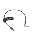 Alvin’s Cables Tentacle Timecode Cable for Sony FX3| FX30| A7S3| A1 Camera 3.5mm TRS to Micro USB Timecode Cable for Tentacle SYNC E Timecode Generator 35cm| 13.8in