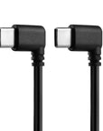 Alvin's Cables Control Cable USB-C to USB-C for DJI RS2| SC2| RS3| RS4, Right Angle Type-C to Type-C Control Cable for Canon R5 R6 R7 R8 R10, Sony A7M3 A7S3 A7M4 A7C 6700