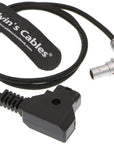 Alvin's Cables Flexible Anton D-TAP to 2 Pin Male Right Angle Power Cable for Teradek ARRI RED Camera SmallHD Paralinx Preston Transvideo Offhollywood Switronix Panasonic