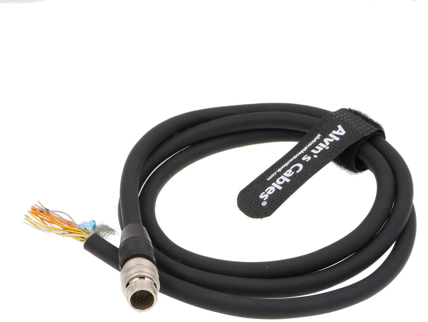 Alvin’s Cables Hirose 20 Pin Male HR25A-9P-20P to Open End Shield Cable for Camera ENG Lens 1M