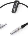 Alvin's Cables 6 Pin Male to 2 Pin Male Power Cable for DJI Ronin 2 Gimbal Stabilizer Teradek ARRI RED SmallHD Paralinx Preston Transvideo Offhollywood Switronix Panasonic Monitor 30cm|12inches