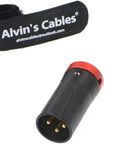 Low-Profile XLR 3 Pin Male Connector Original Plug for Audio Devices Alvin’s Cables Blue/Red/Green/Black