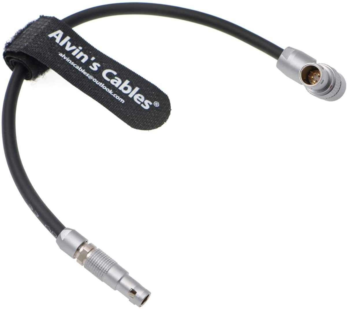 Teradek-MDR.X Run-Stop Cable for RED-DSMC2 Camera Rotatable Right Angle 6 Pin to Ctrl 4 Pin Alvin’s Cables 30CM|12in