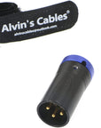 Low-Profile XLR 3 Pin Male Connector Original Plug for Audio Devices Alvin’s Cables Blue/Red/Green/Black