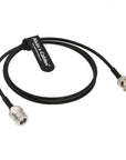 Alvin's Cables N Type Female to BNC Male Semi-Flexible 50 ohm Low Loss Cable 1M