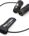 Low-Profile 3 Pin XLR Male to Female Cable Original Connector Balanced Microphone Audio Cord Sommer SOD-14 Alvin’s Cables
