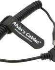 Alvin's Cables 12V TV Logic Monitor Power Cable Mini XLR 4 Pin Female to D Tap for Cameras Monitor