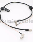 Alvin's Cables 2 Pin to Hirose 4 Pin Male BNC Cable for Teradek 55 Bond BMCC Camera