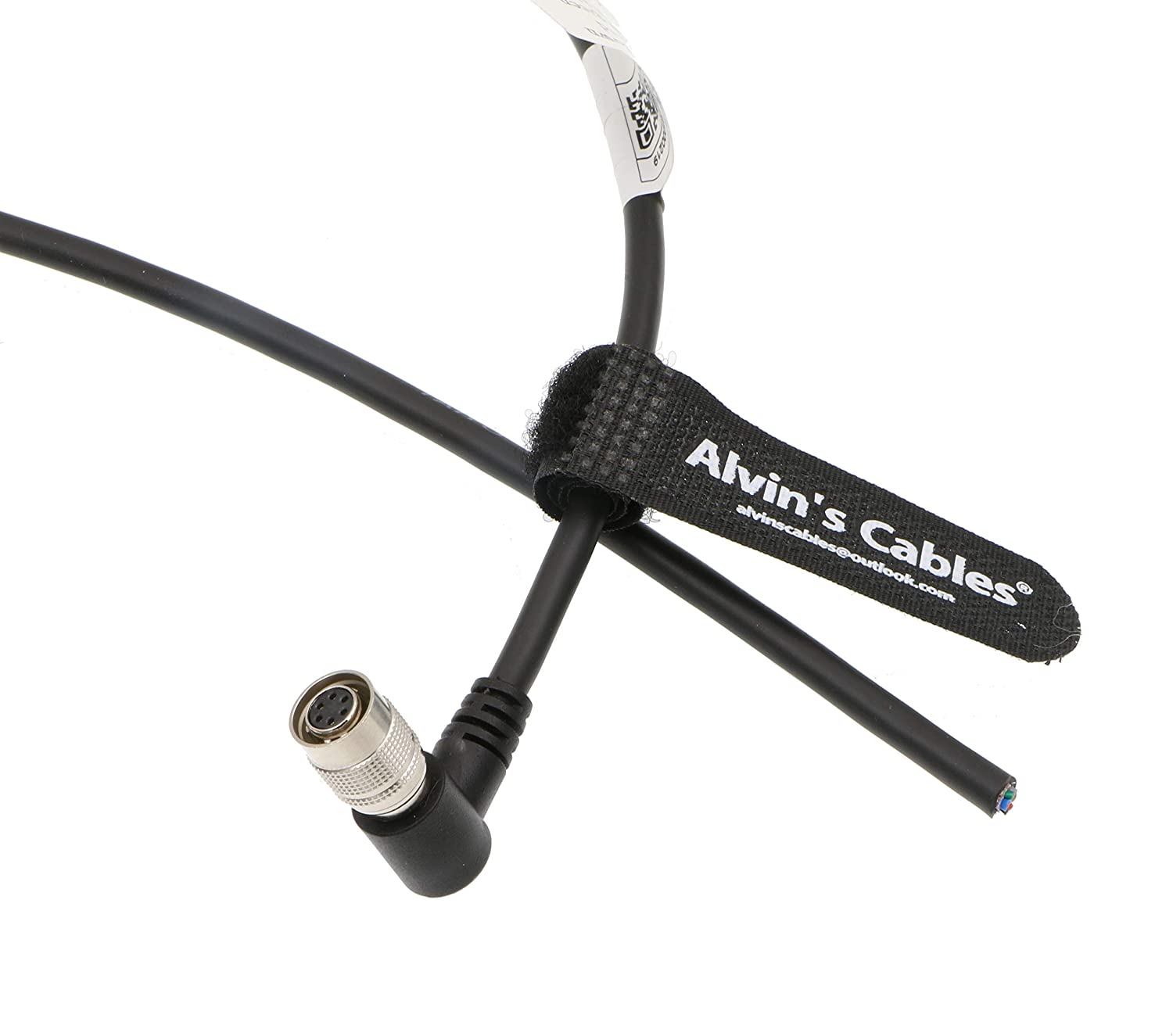 Alvin’s Cable Hirose 6 Pin Female HR10A-7P-6S to Flying Lead Power I/O Cable for Basler GIGE AVT for Sony CCD Camera