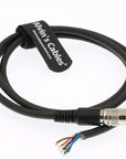 Alvin’s Cable Hirose 6 Pin Female HR10A-7P-6S to Flying Lead Power I/O Cable for Basler GIGE AVT for Sony CCD Camera