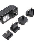 Alvin's Cables Power Adapter Converter Cable D-Tap P-Tap Female to Universal AC with UK EU AU US Plugs for ARRI RED Teradek Cube 79in/2m