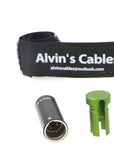 Low-Profile 3 Pin Male Mini XLR Connector Original Plug for Audio Microphone Cable Alvin’s Cables Blue/ Red/ Green/ Black