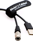5V to 12V Hirose-4-pin USB-Boost Power-Cable for Sound-Devices 688 633|Zoom F4 F8| Zaxcom Alvin's Cables