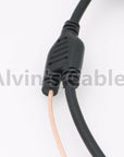 Alvin's Cables 2 Pin to Hirose 4 Pin Male BNC Cable for Teradek 55 Bond BMCC Camera