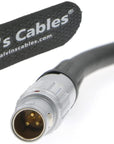 Power Cable for Blackmagic Video Assist from Steadicam Zephyr 3 Pin Male to Right Angle DC Alvin’s Cables