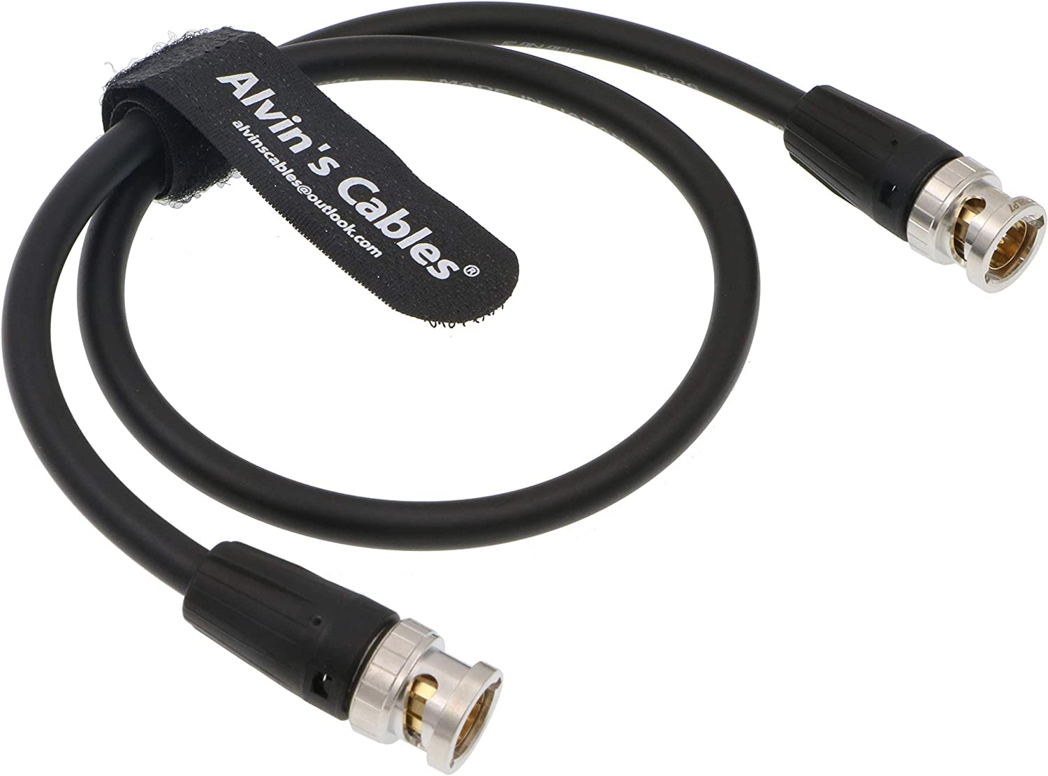 Alvin's Cables 12G HD SDI Video Coaxial Cable BNC Male to Male for 4K Video Camera