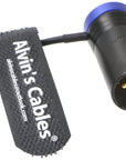 Low-Profile Audio-Cable for Sennheiser-EK-2000 XLR 3-Pin Male to Locking-3.5mm-TRS Right-angle Balanced Cable for Sound Devices 633 688 Zaxcom Zoom Alvin's Cables Blue/Red