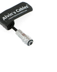 Alvin's Cables BMPCC Power Cable DC Female to 2 Pin Female Cable for Blackmagic Pocket Cinema Camera 4K| 6K 15CM| 5.9in