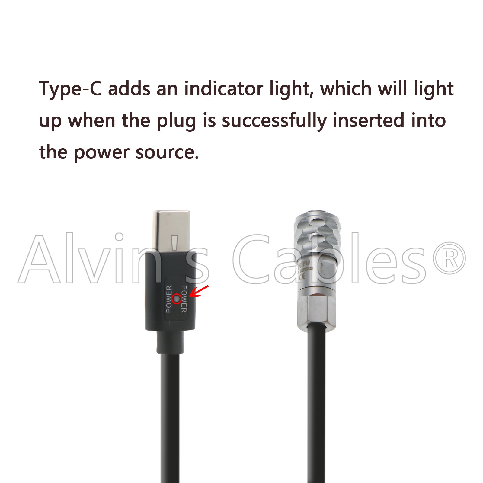 Alvin's Cables BMPCC 4K 6K Trigger Power Cable USB C Type-C PD to Weipu SF61B/S2 2 Pin Coiled Cable for Blackmagic Pocket Cinema Camera