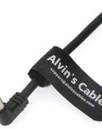 Power Cable for Blackmagic Video Assist from Steadicam Zephyr 3 Pin Male to Right Angle DC Alvin’s Cables
