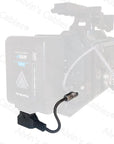 Power-Cable for Teradek|ARRI 2-Pin-Male to Reverse D-Tap Flexible Braided Cable 7CM Alvin's Cables