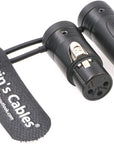 Low-Profile 3 Pin XLR Male to Female Cable Original Connector Balanced Microphone Audio Cord Sommer SOD-14 Alvin’s Cables