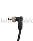Alvin’s Cables Z CAM E2 S6 F6 F8 Rotatable Right Angle 2 Pin to Lock DC Power Cable for Atomos Shinobi Ninja V Monitor Adjustable 90 Degrees 2 Pin Male to Right Angle Lock DC Cord
