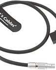 Alvin's Cables 4 Pin Male to D-tap Power Cable for Zacuto Kameleon EVF