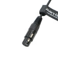 Alvin's Cables XLR 4 Pin Male to XLR 4 Pin Female Power Cable for Sony Venice|F55|SXS Camera, for Canon C300 Mkiii|C500 Mkii, Blackmagic Ursa Mini Pro 2M/6.56ft