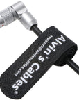 Rotatable Power-Cable for Red-Komodo 2-Pin-Female Right-Angle to D-tap Coiled-Cable Adjustable L-Shape Cord Alvin’s Cables