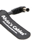 Locking DC Male to Right Angle DC 5.5 2.1 Power Cable for Atomos Monitor Video Devices PIX-E7 PIX-E5 7 Touchscreen Display Hollyland Mars 400s 5.9in/15cm