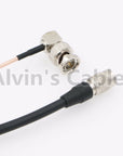 Alvin's Cables 2 Pin to Hirose 4 Pin Male BNC Cable for Teradek 55 Bond BMCC Camera