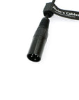 Alvin's Cables XLR 4 Pin Male to XLR 4 Pin Female Power Cable for Sony Venice|F55|SXS Camera, for Canon C300 Mkiii|C500 Mkii, Blackmagic Ursa Mini Pro 2M/6.56ft